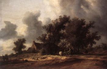Salomon Van Ruysdael : After the Rain